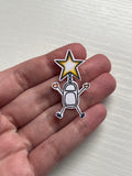 The Yellow Star Bestie Sticker