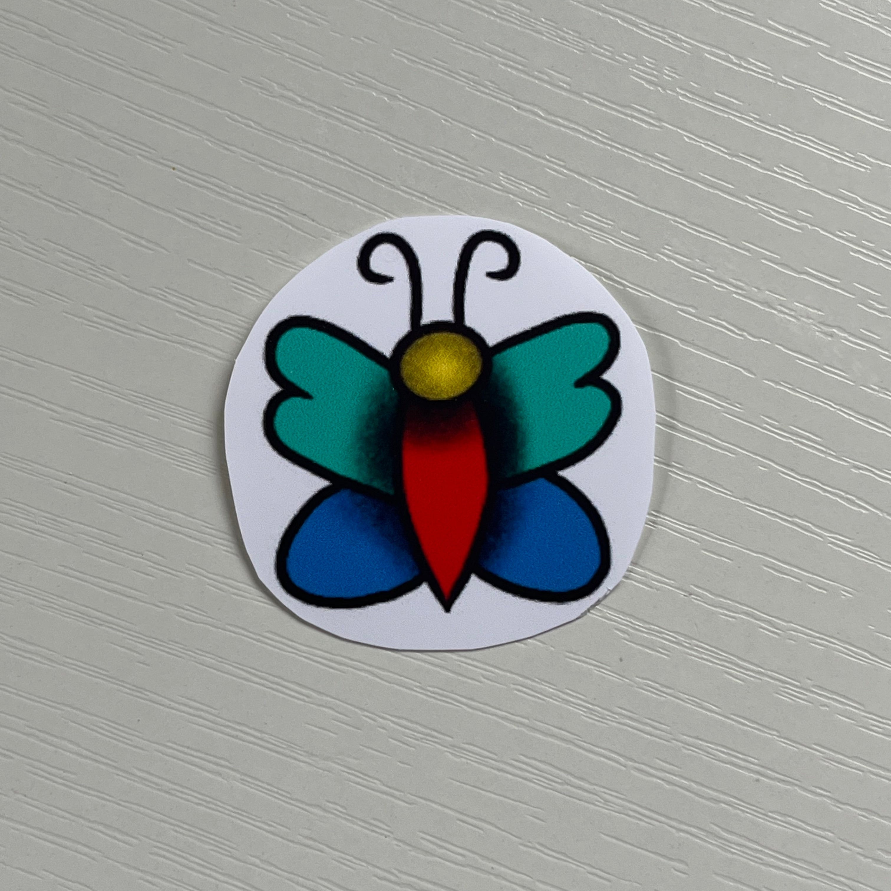 The Butterfly Sticker