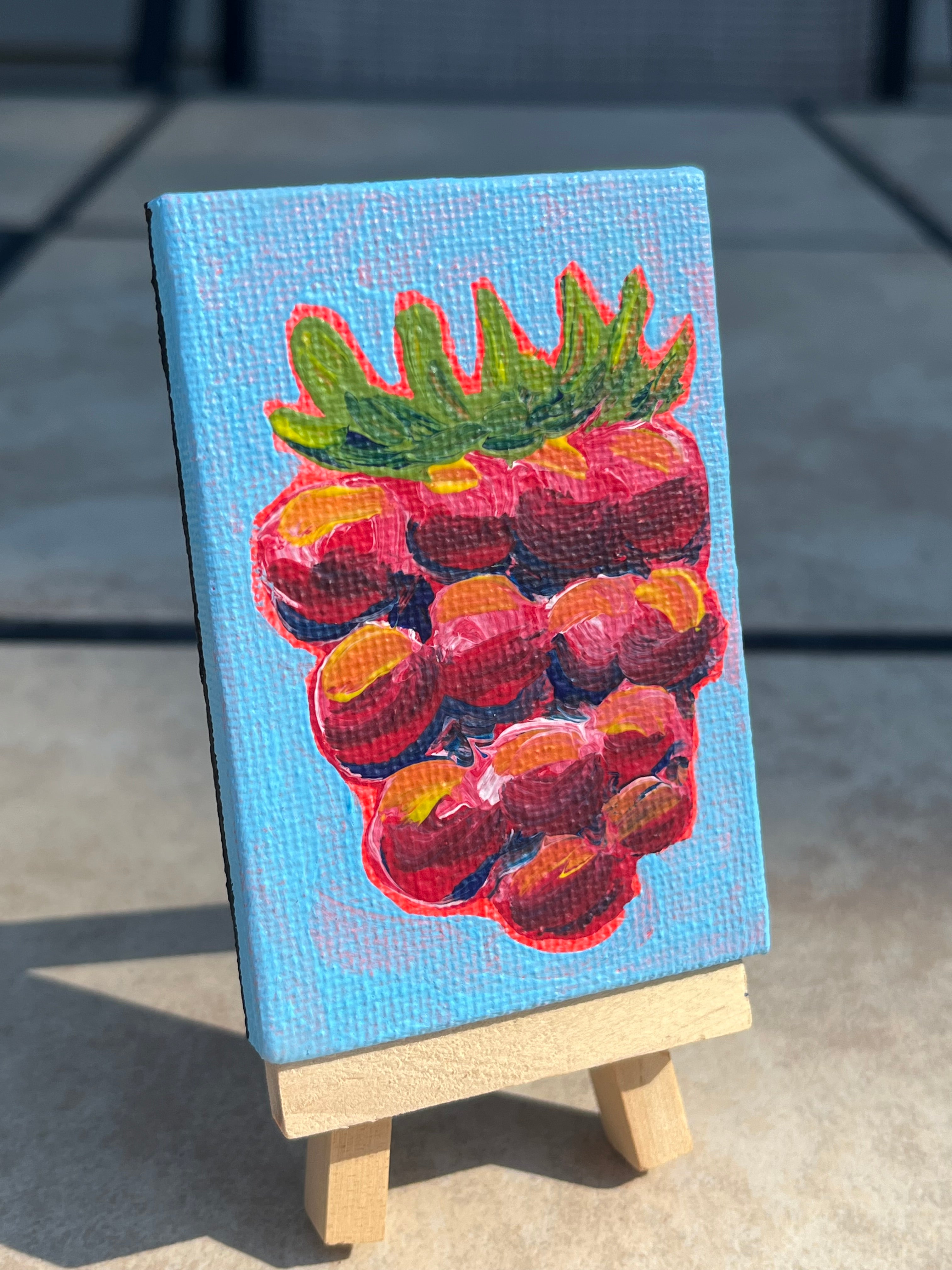 "Raspberry" 2 x 3 Inch Original