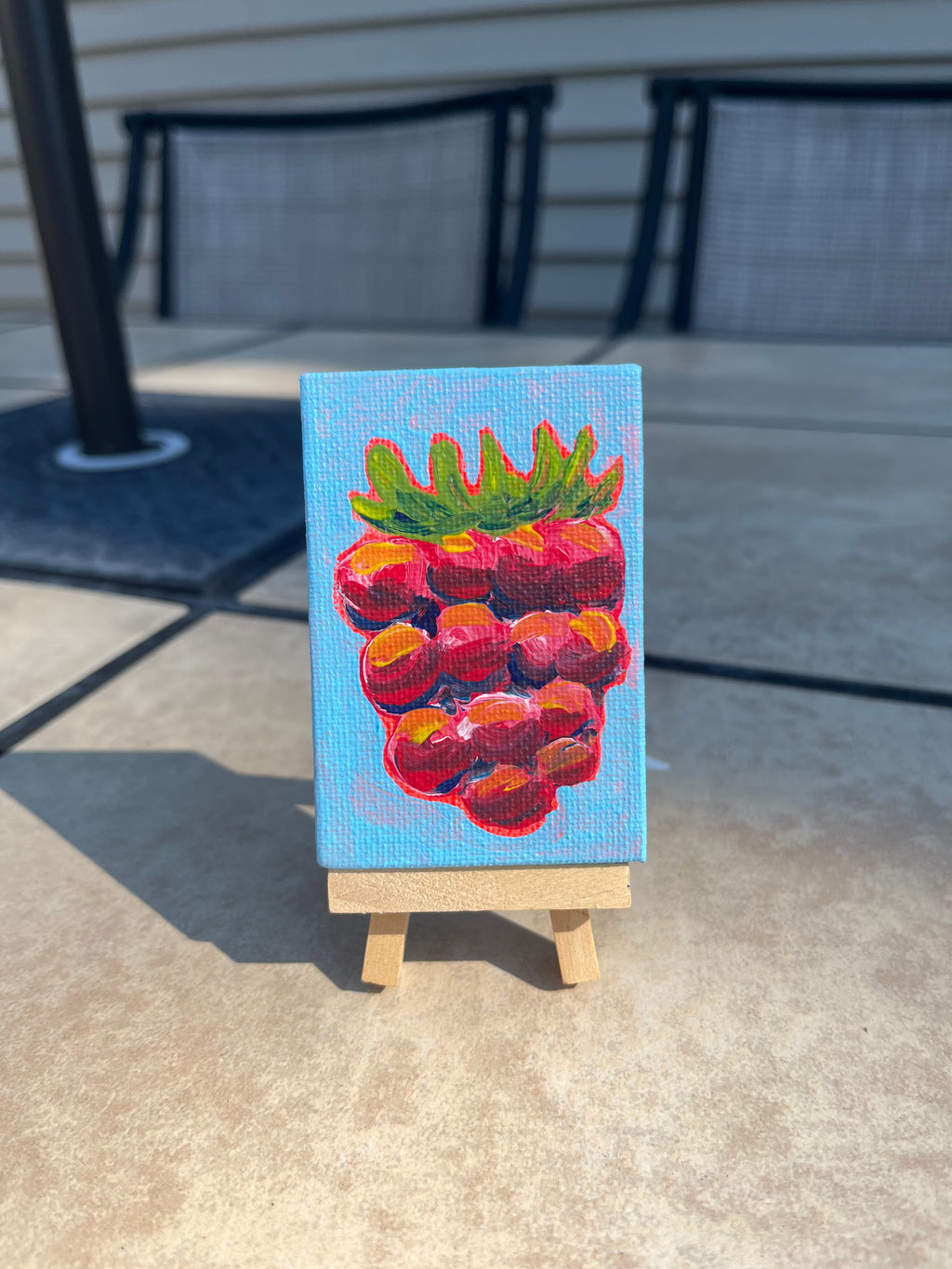 "Raspberry" 2 x 3 Inch Original