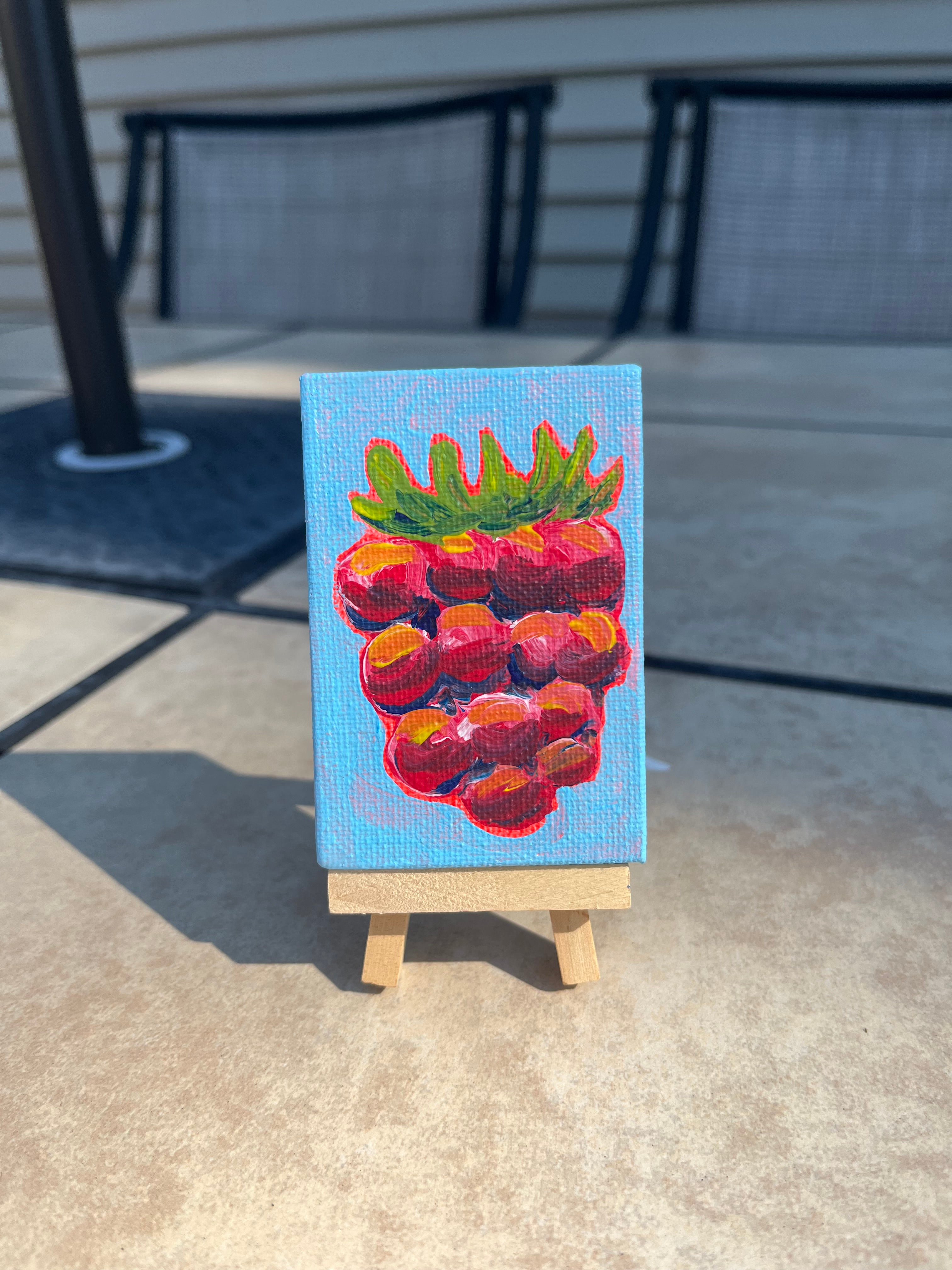 "Raspberry" 2 x 3 Inch Original