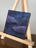 Midnight Sky - 4x4 ORIGINAL Acrylic Painting