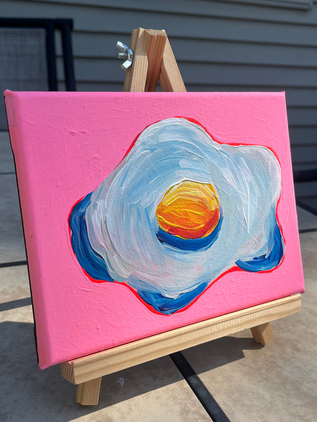"Egg" 6 x 8 Inch Original