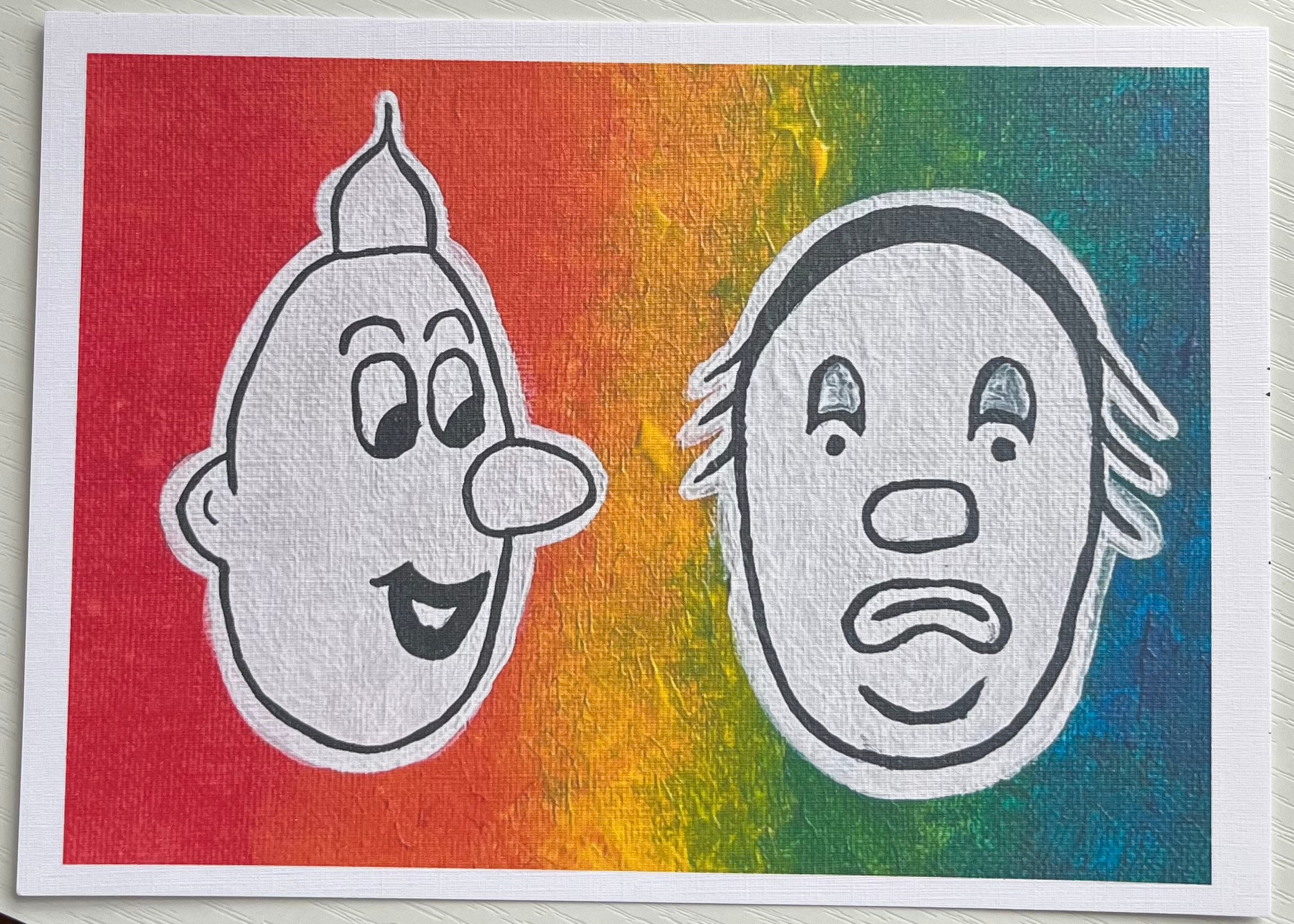 Clowning Around - 5x7 Paper Print