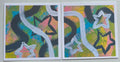 Shapes & Colors Set - 2 4x4 Paper Prints