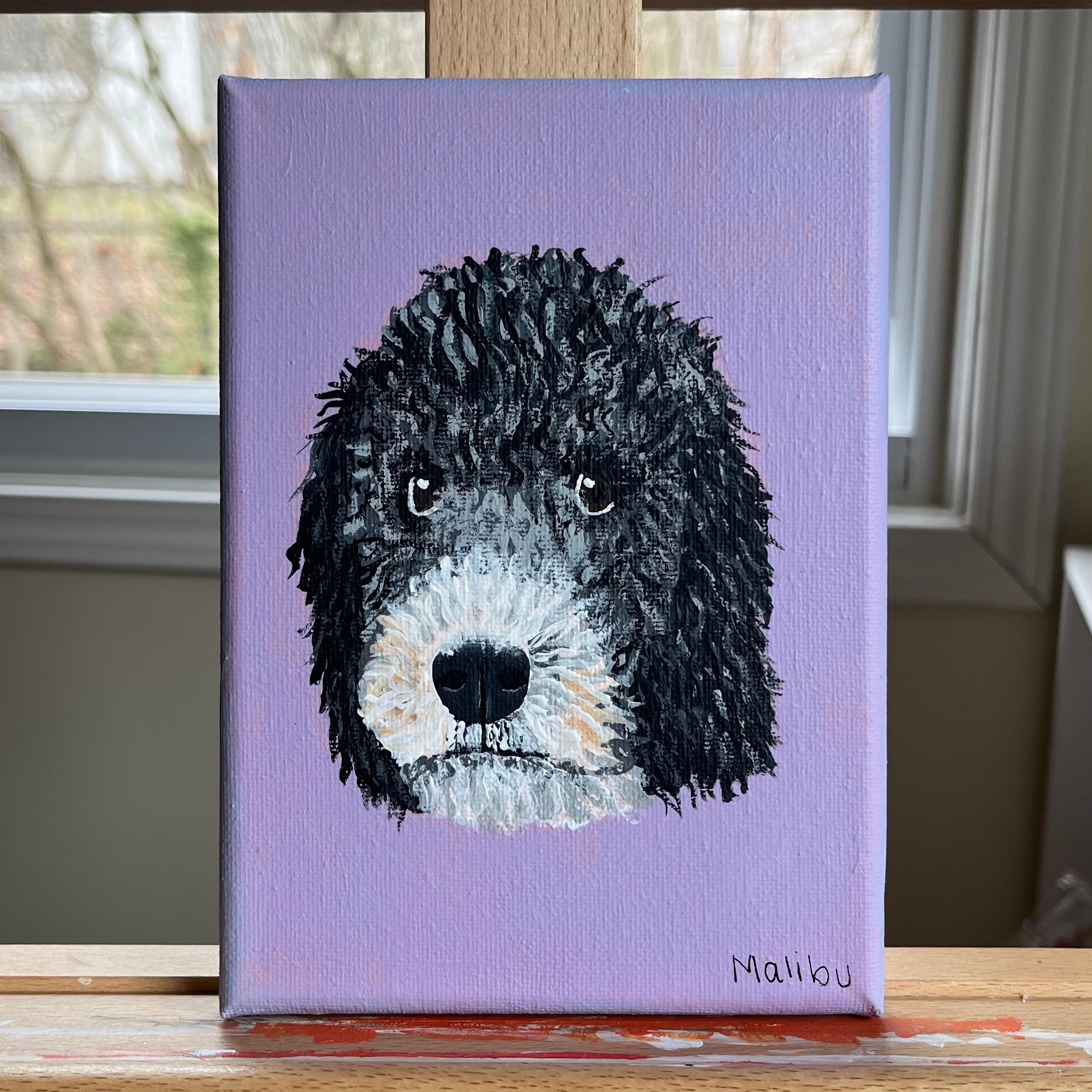 5 x 7 Custom Pet Portrait