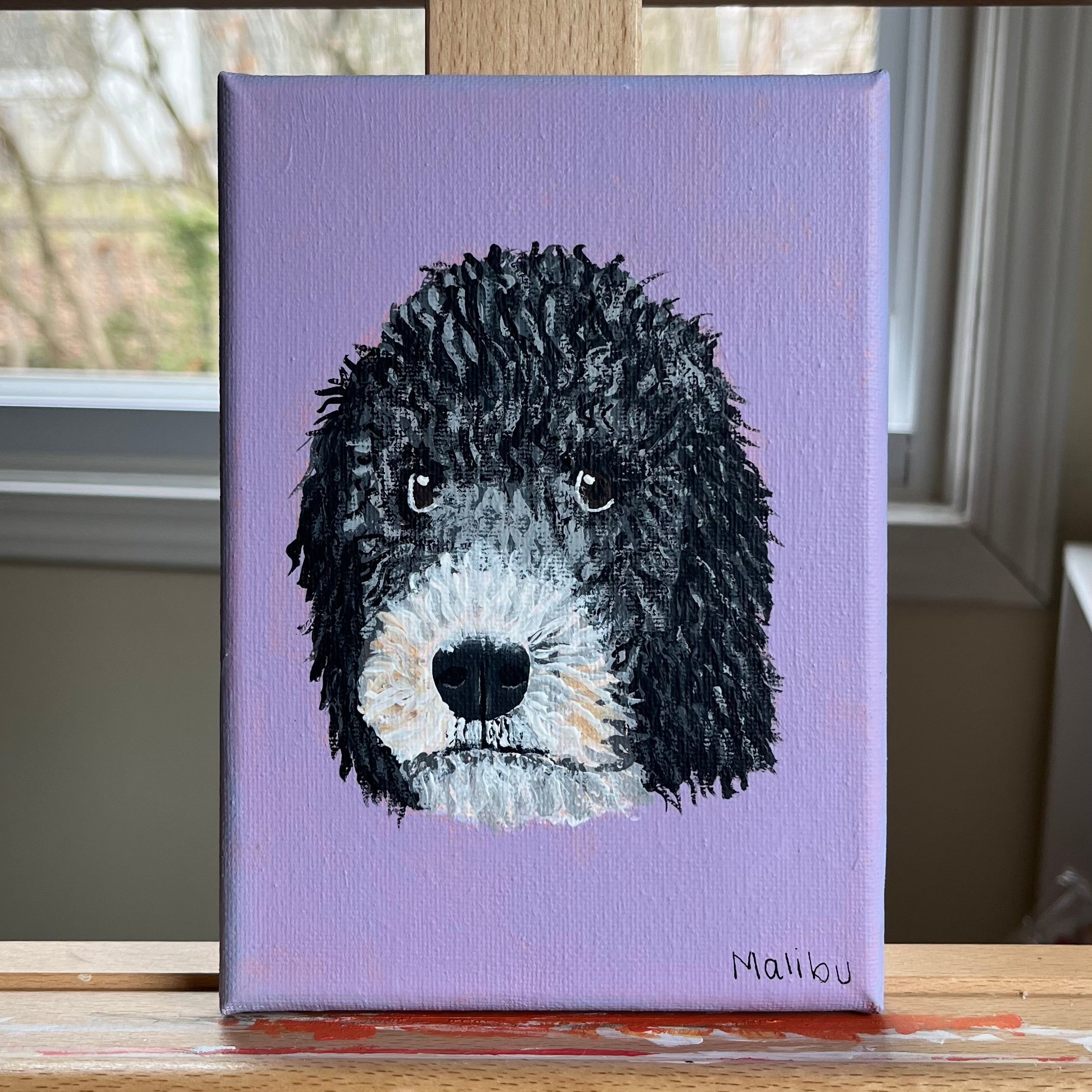8 x 10 Custom Pet Portrait