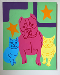 Vivid Custom Pet Portrait