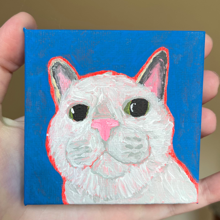 Mini Custom Pet Portrait