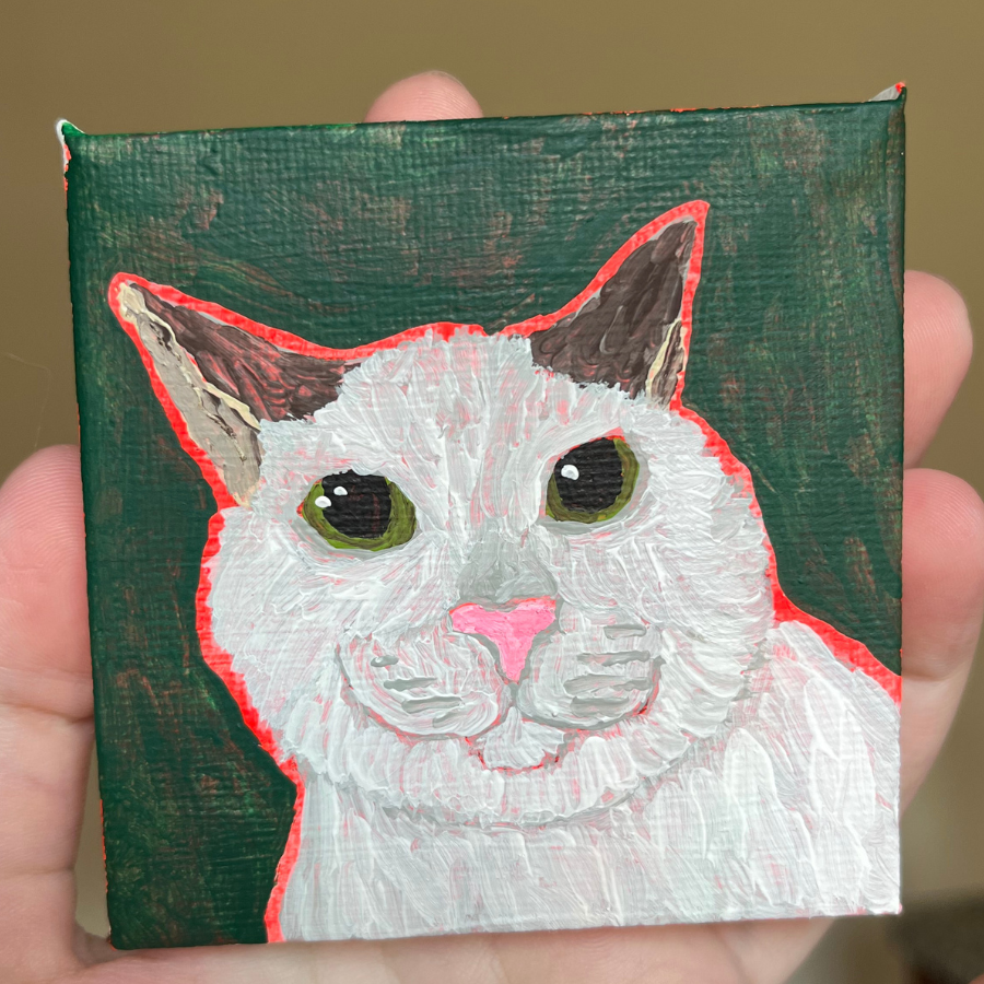 Mini Custom Pet Portrait